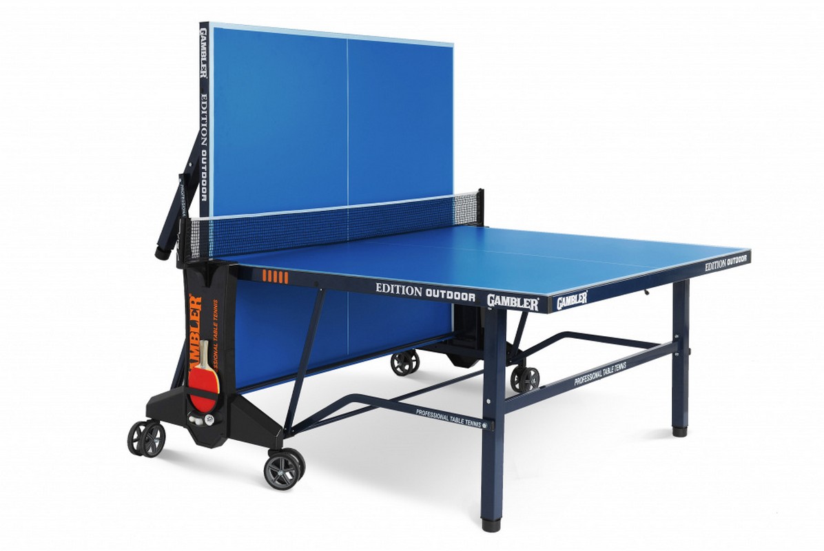 Стол теннисный Gambler Edition Outdoor GTS-4 blue