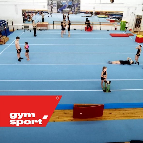 Помост для спортивной гимнастики пружинный GymSport STRONG 9х9 для ковра 9х9