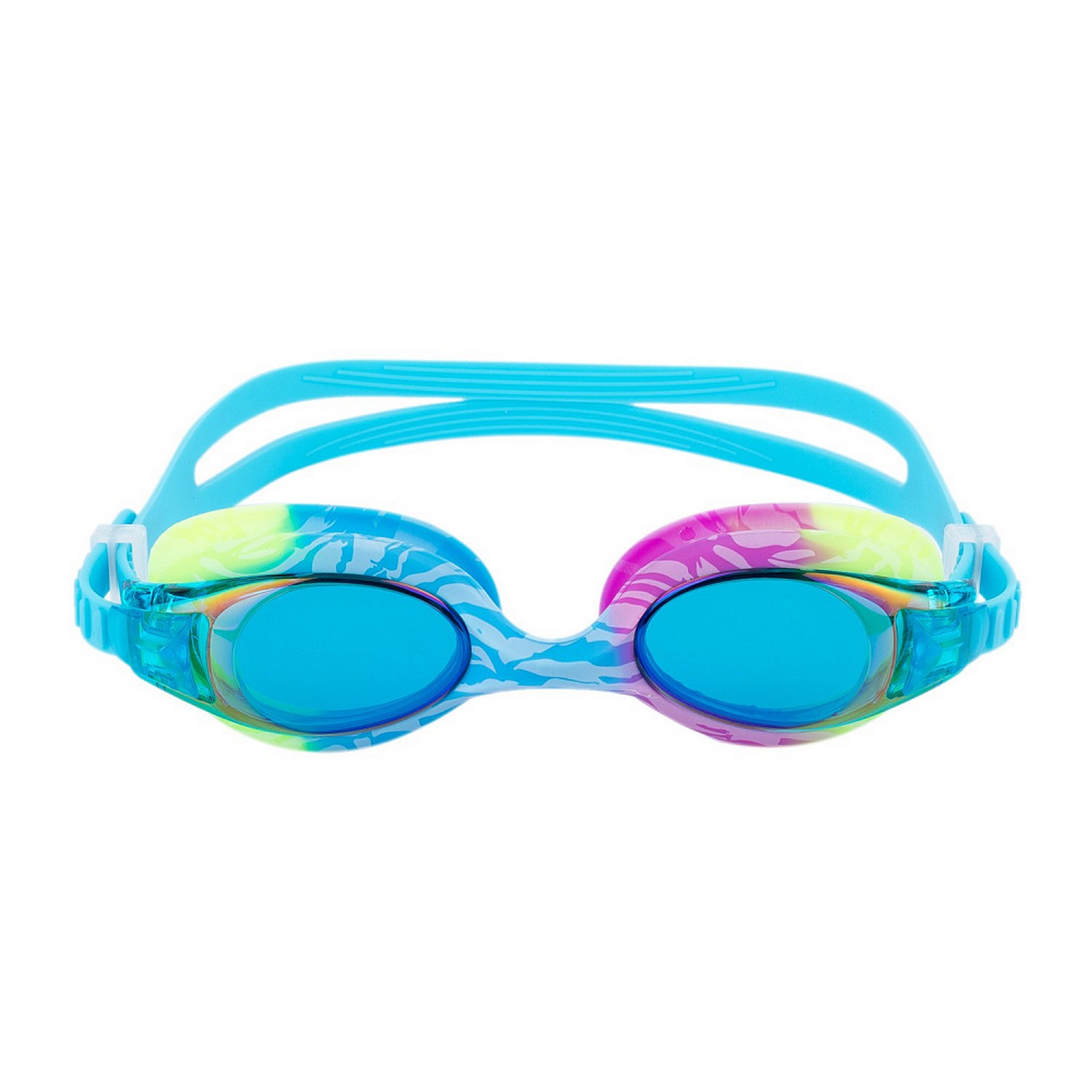 Очки подростковые зеркальные Alpha Caprice JR-G1600M Blue\Yellow