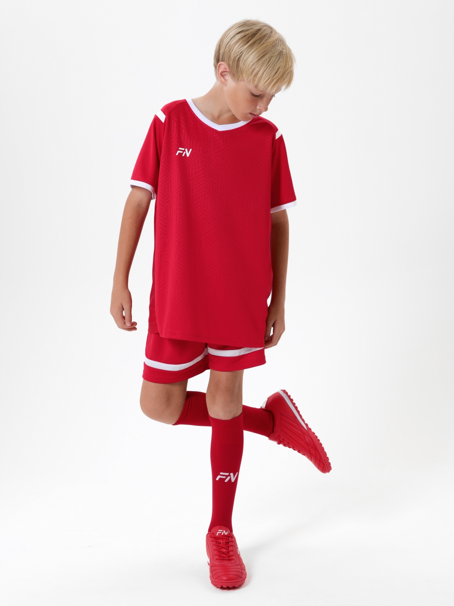 Детская футбольная форма FN Spirit Kid KFN4261018-610 Red\White