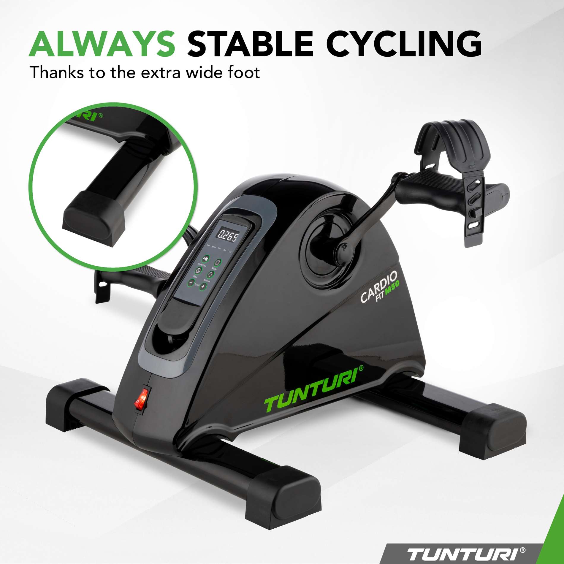 Мини-велотренажер моторизированный Tunturi Cardio Fit M50 23TCFM5000