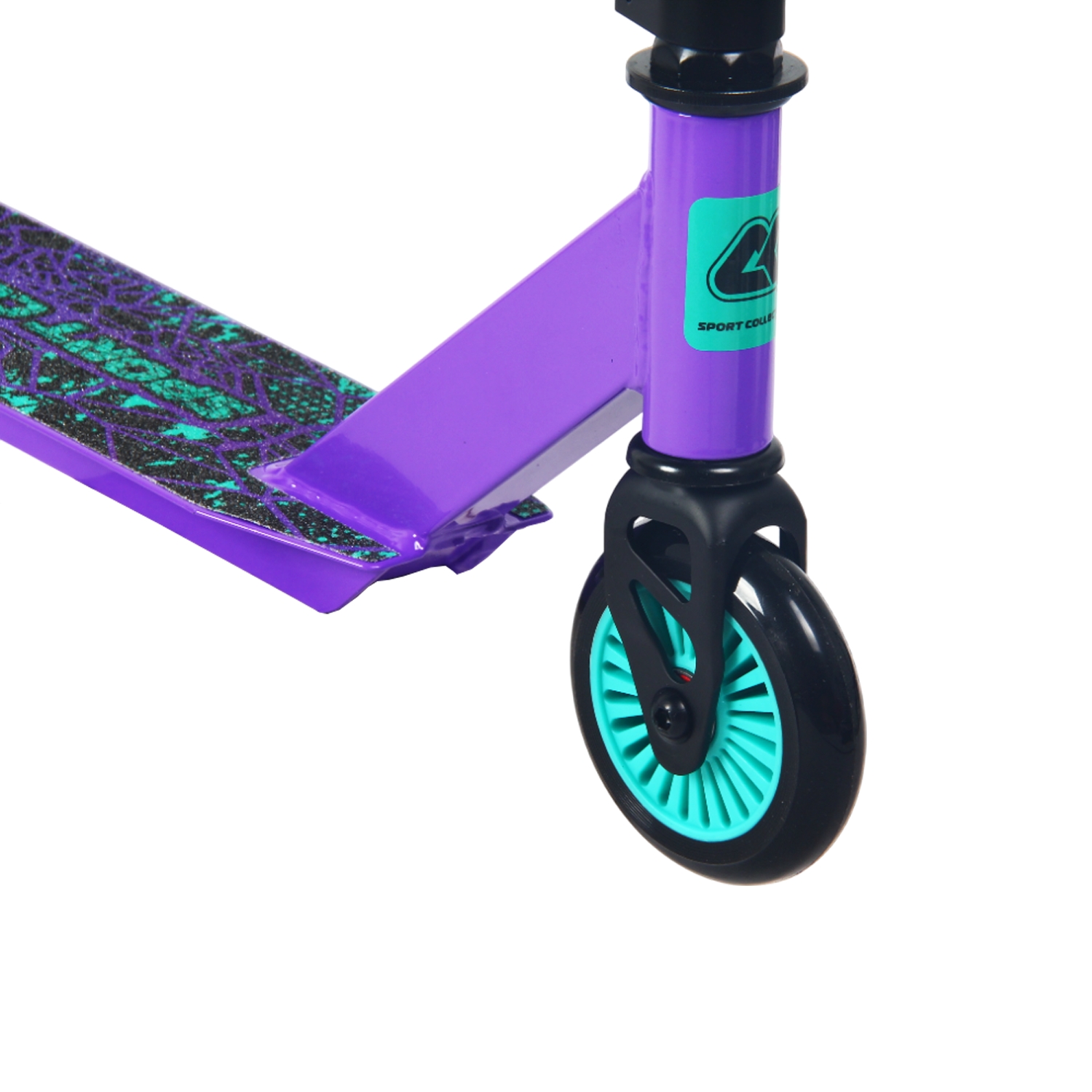 Самокат трюковый 100мм Sport Collection СК-ST100-60 violet