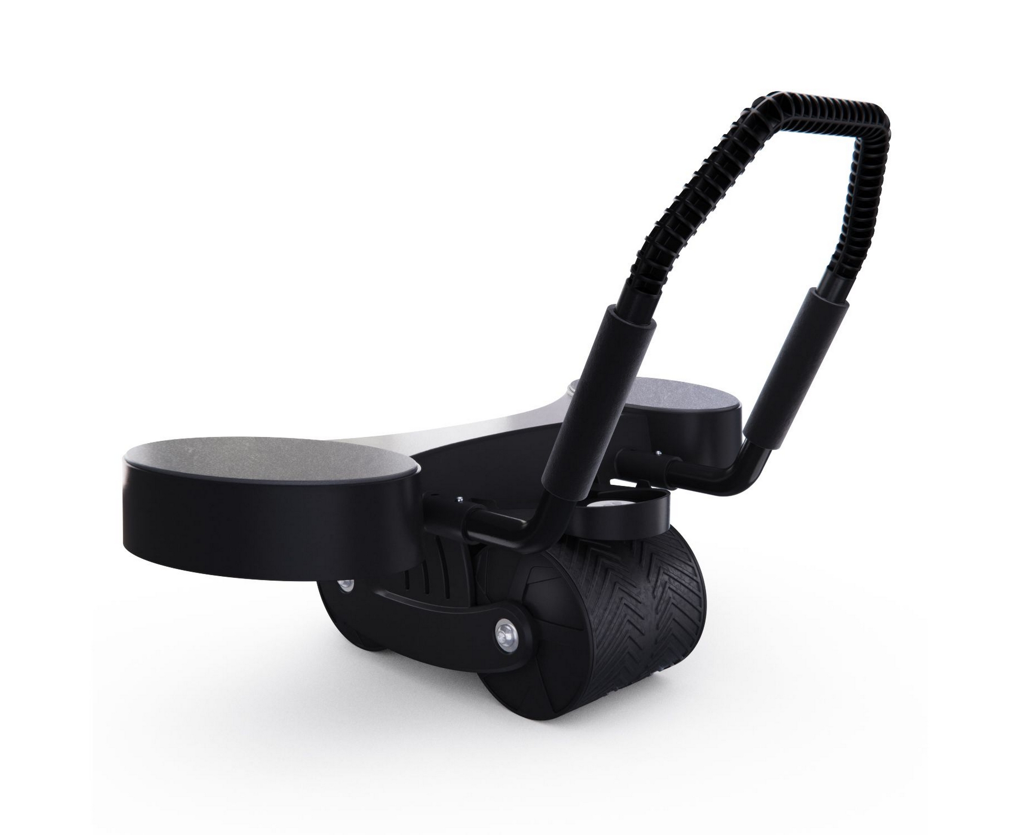 Тренажёр для пресса, с ковриком 34х 17x0,6cм DFC AB Roller SND-Blck черный