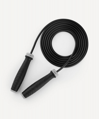 Скакалка ПВХ, с утяжелителями, 3м Star Fit RP-601 черный