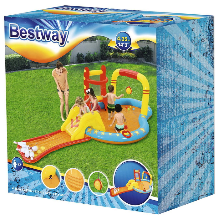 Игровой центр-бассейн Bestway Боулинг 435х213х117см 53068