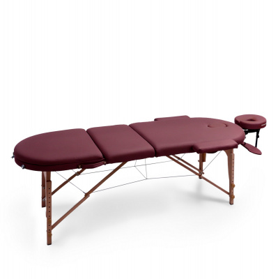 Массажный стол 3 Section Unix Comfort MTCOMFORTBR Burgundy