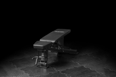 Скамья с регулировкой угла наклона YouSteel (СКР-1), цвет черный | Premium Fitness