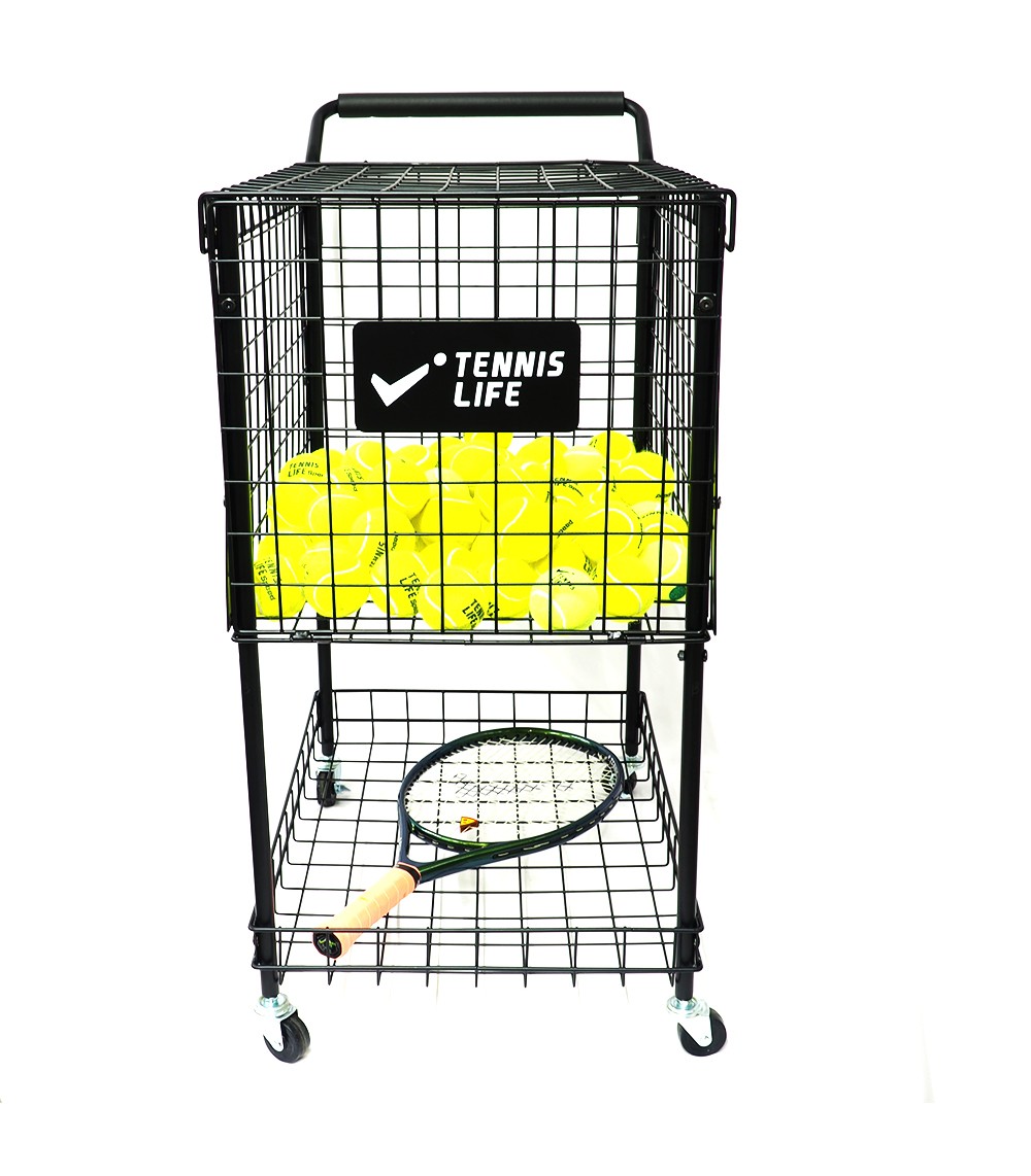 Корзина тренерская, металлическая Tennis Life TL325 чёрный