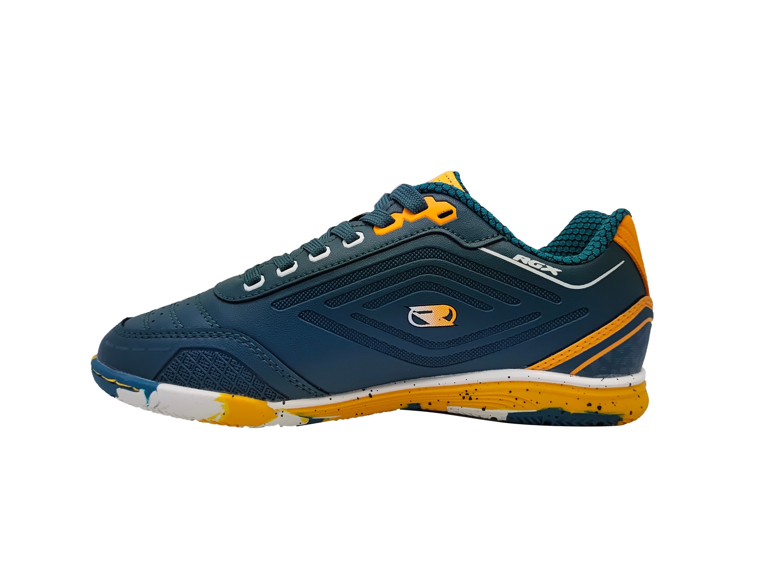 Бутсы зальные детские RGX SB-ZAL-051 Blue\Orange