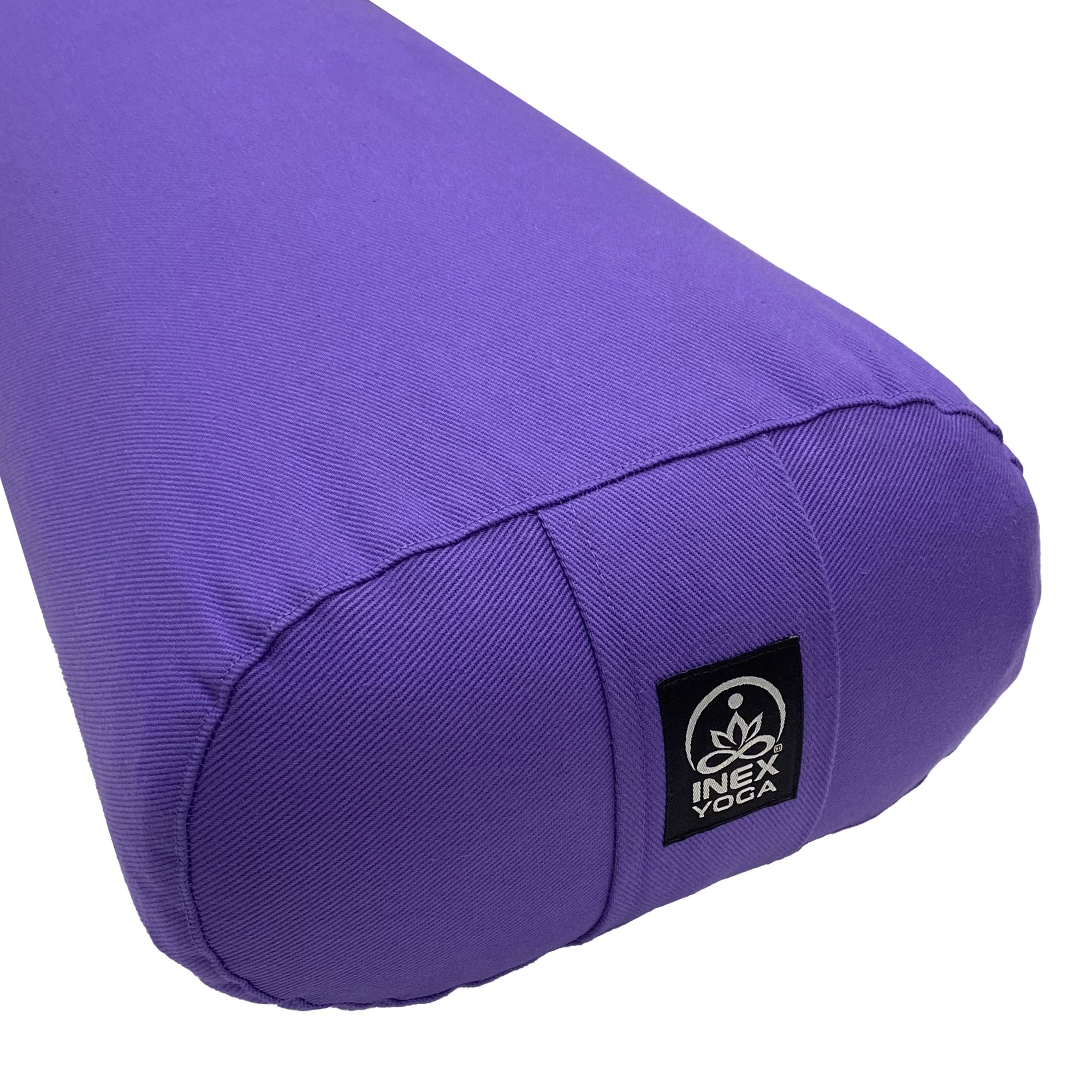 Овальный валик Inex YOGA YGBL-DPR темно-фиолетовый