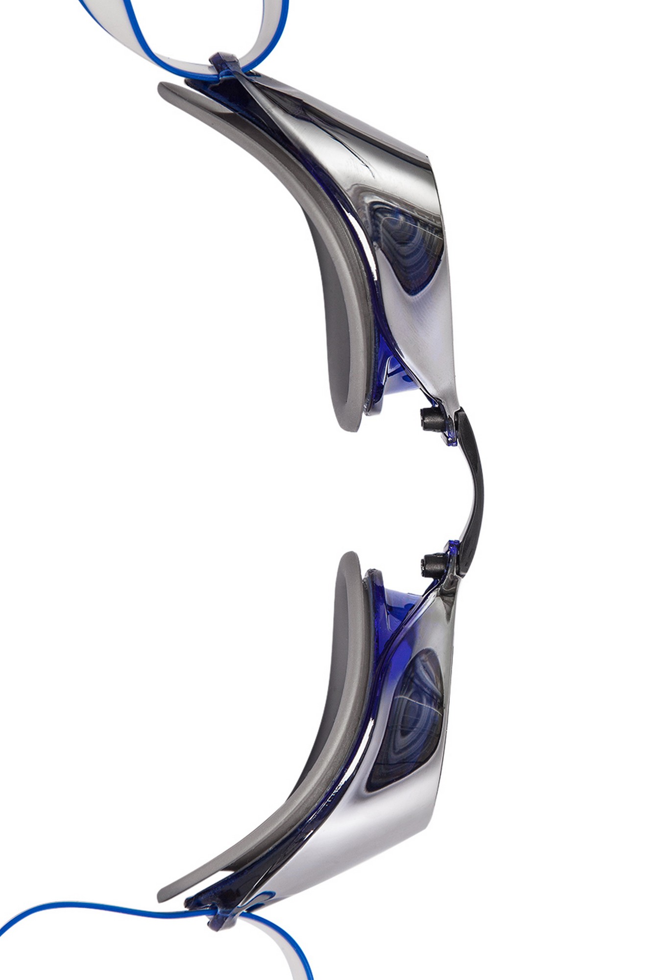 Стартовые очки Mad Wave Turbo Racer II Mirror M0458 07 0 03W синий