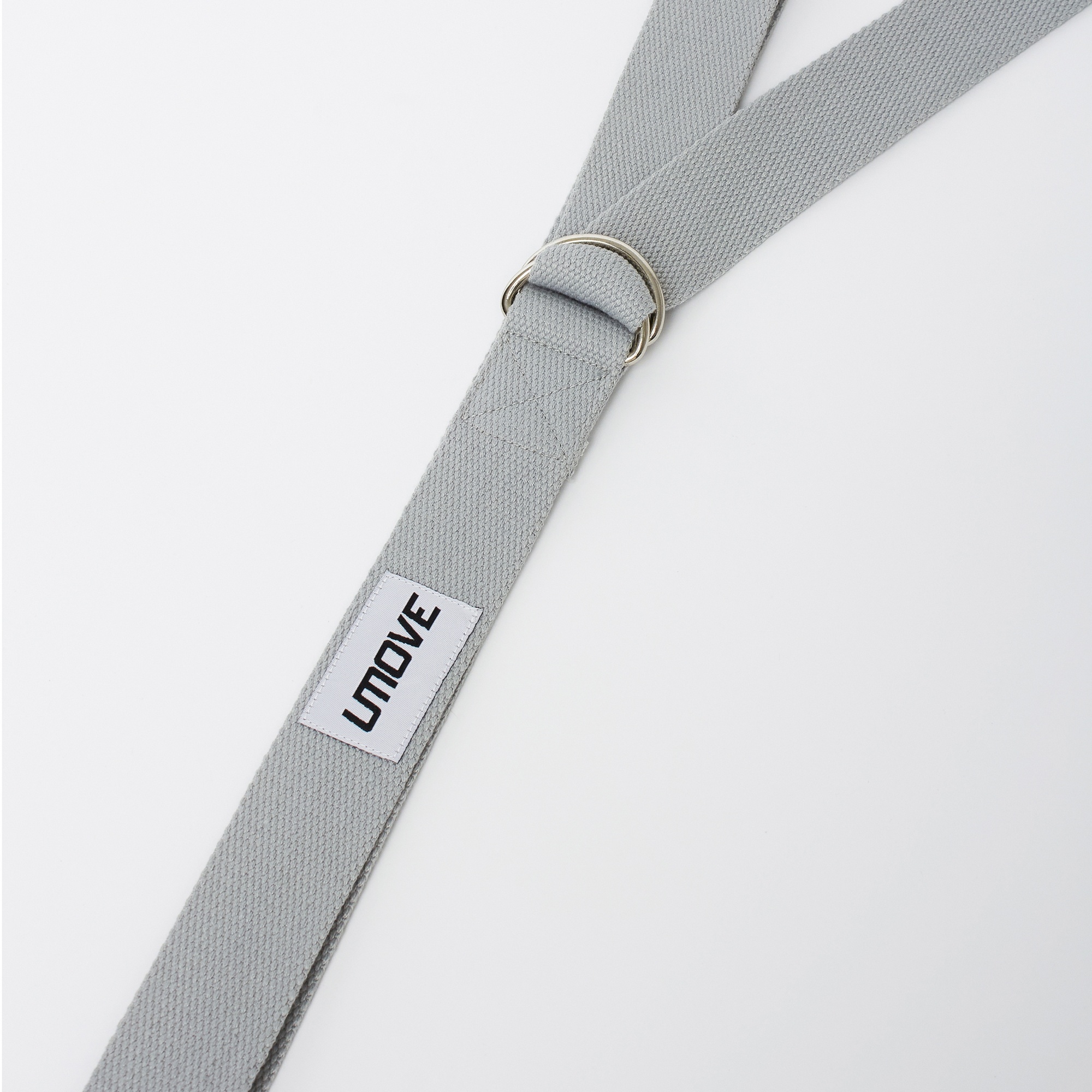 Ремень для йоги UMOVE Yoga Stretching Strap YS24-LG светло-серый