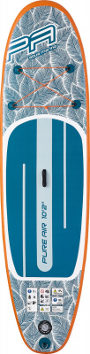SUP-доска 310х79х12см, насос, алюм. весло, лиш, киль, сумка, до 110 кг Aqua Marina All-Round iSUP Tropic 10'2 PA-25T310