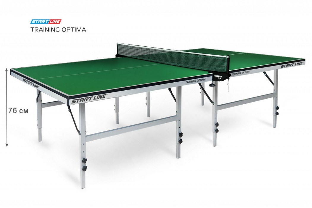 Теннисный стол Start Line Training optima 22 мм, Green
