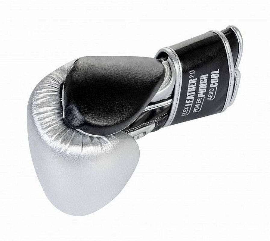 Перчатки боксерские Clinch Punch 2.0 C141 серебристо-черный
