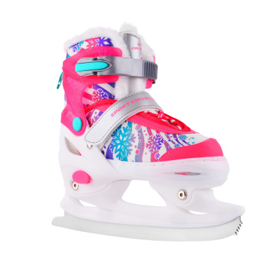 Раздвижные коньки (с мехом) Sport Collection CK-SK1105 pink
