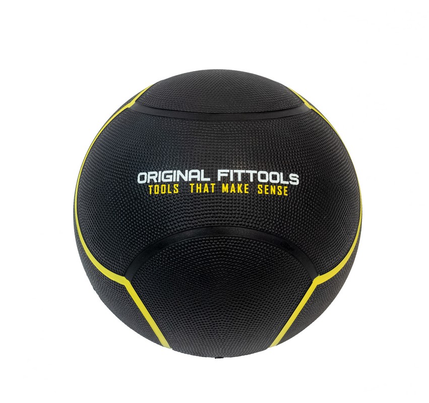 Мяч тренировочный 10 кг Original Fit.Tools FT-UBMB-10 черный