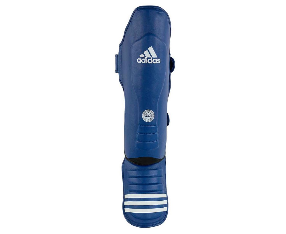 Защита голени и стопы Adidas WAKO Super Pro Shin Instep Guards синяя adiWAKOGSS11