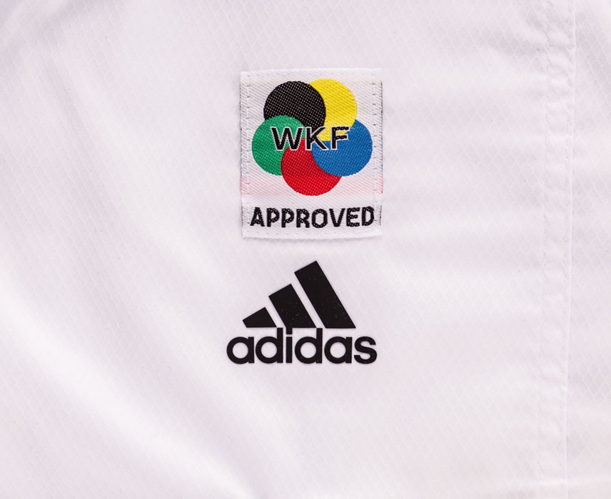 Кимоно для карате подростковое Adidas AdiLight WKF белое K191SK
