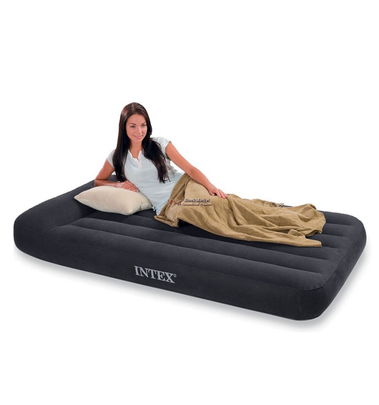 Надувной матрас (кровать) 191х99х23см Intex Pillow Rest Classic Bed 66779