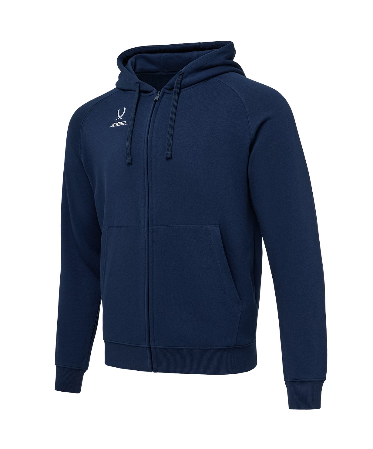 Худи Jogel ESSENTIAL Club reglan Cotton Zip Hoodie Z4, темно-синий