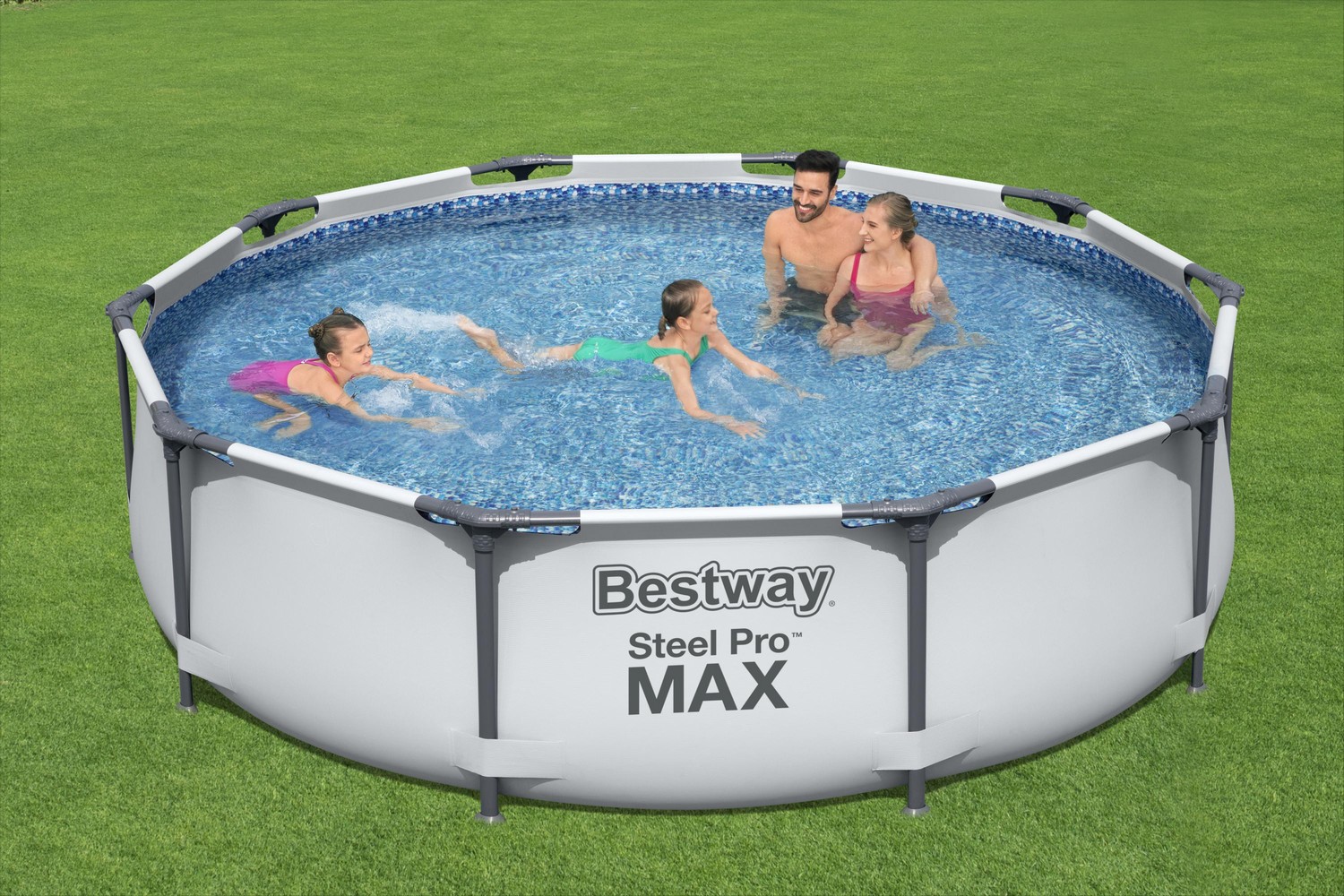 Бассейн круглый на стойках 305х76 см Bestway 56406