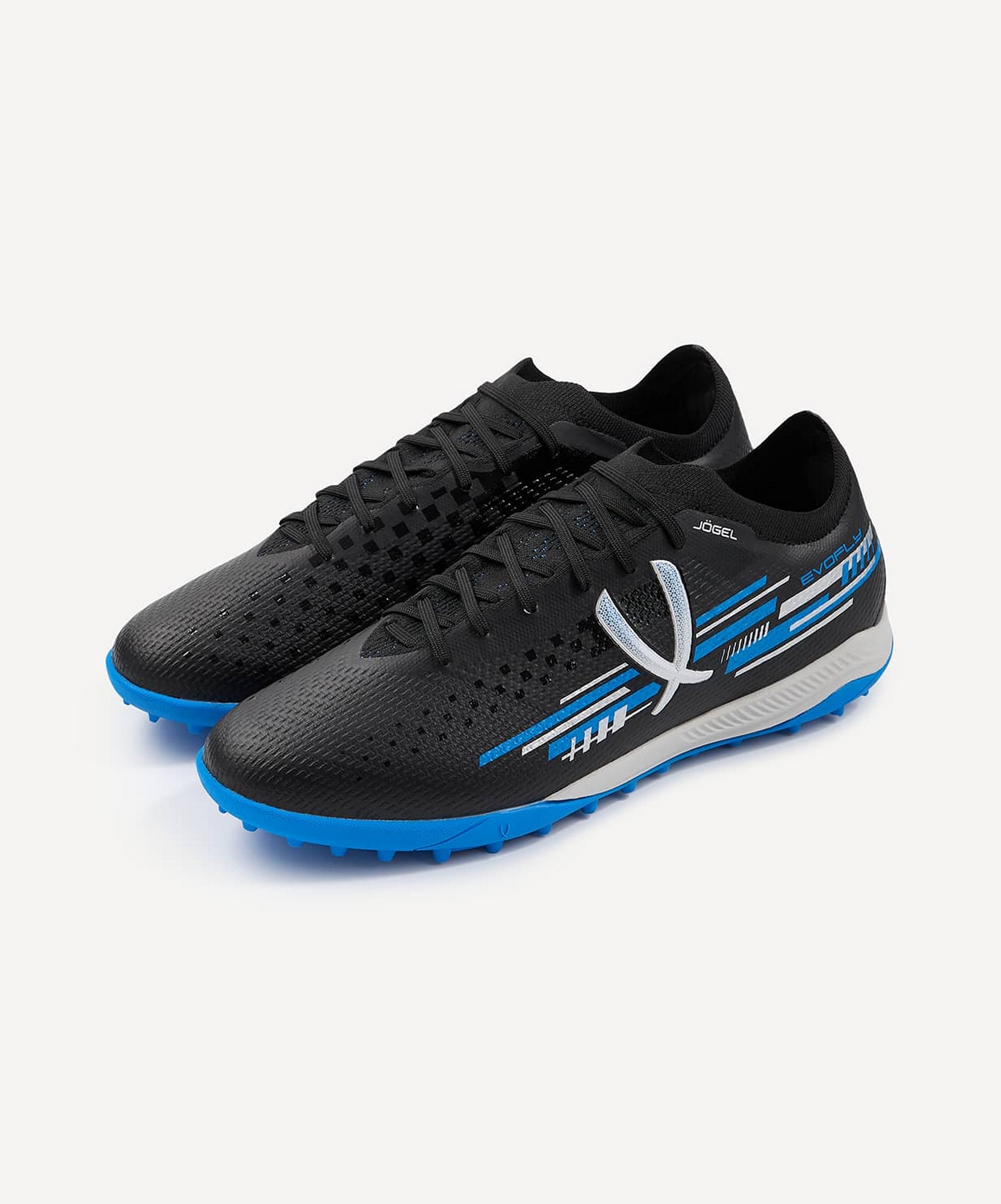 Бутсы многошиповые Jogel Evofly TF PRO Black\blue