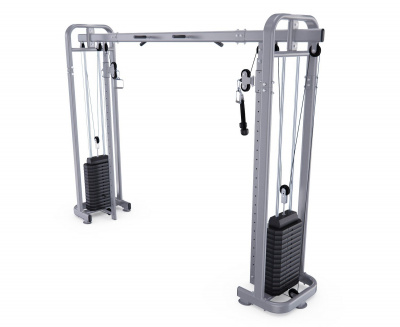 Кроссовер DFC D10098, стек 180 кг | Premium Fitness