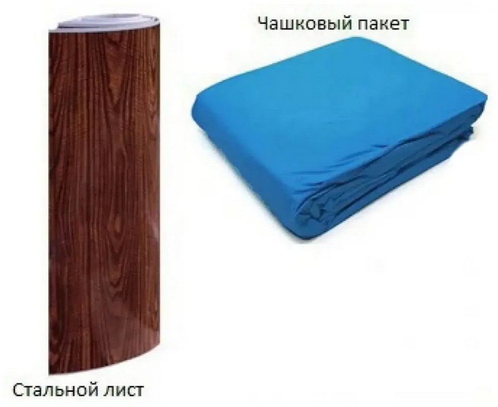 Морозоустойчивый бассейн овальный 910х460х120см Azuro 407DL 3EXB0221 mosaic (без оборудования)