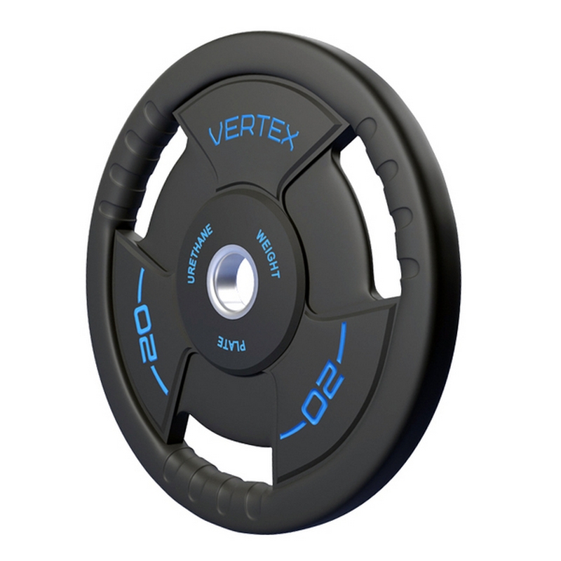 Диск полиуретановый d51мм, 20кг Vertex 91035A-20ВC чёрно-синий