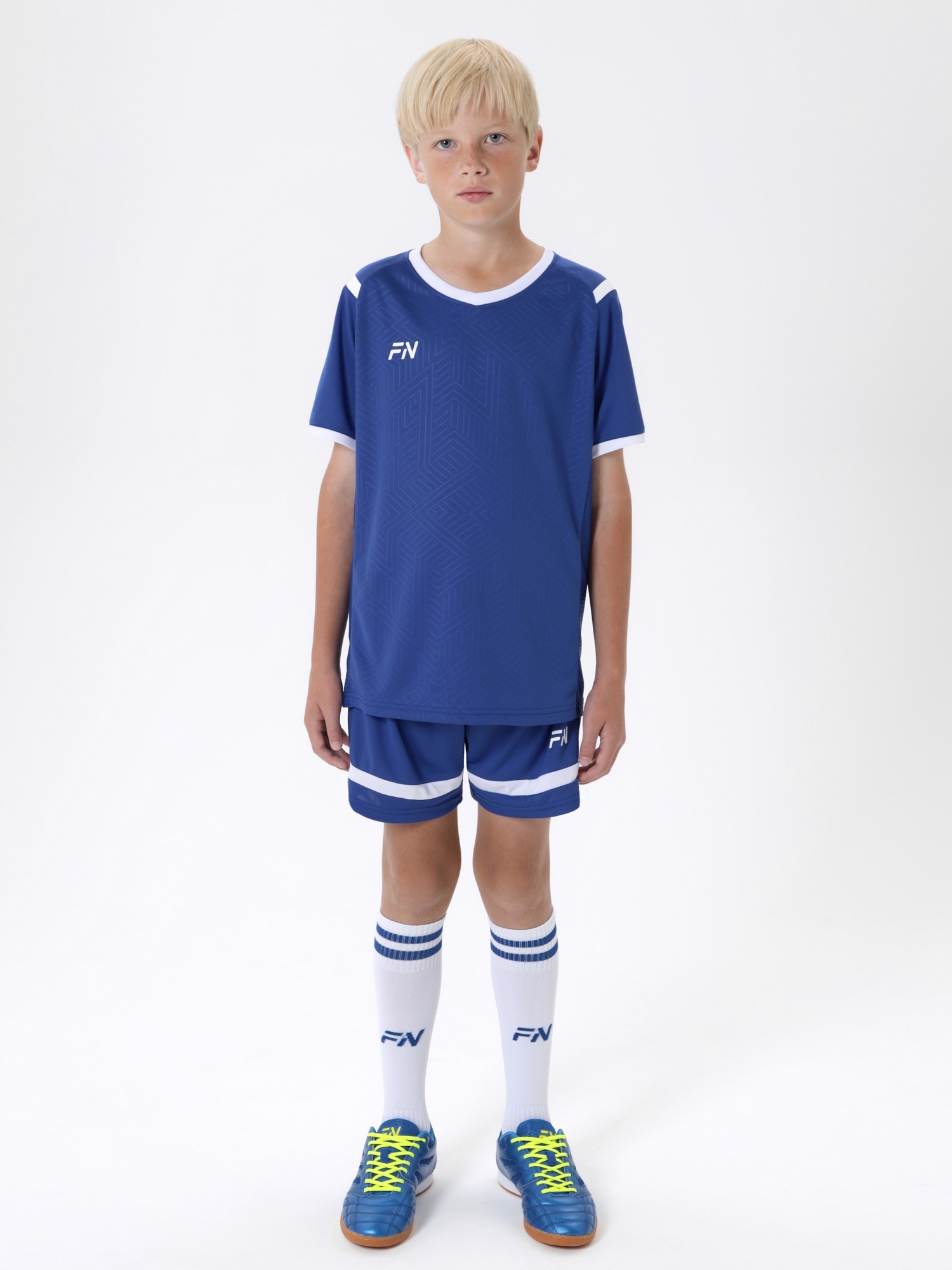 Детская футбольная форма FN Spirit Kid KFN4261018-400 Blue\White