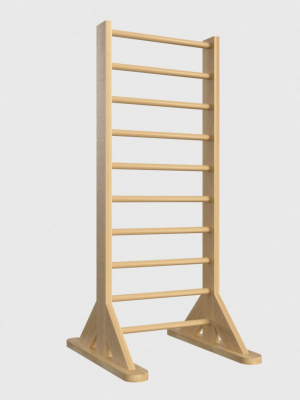 Шведская стенка напольная деревянная 