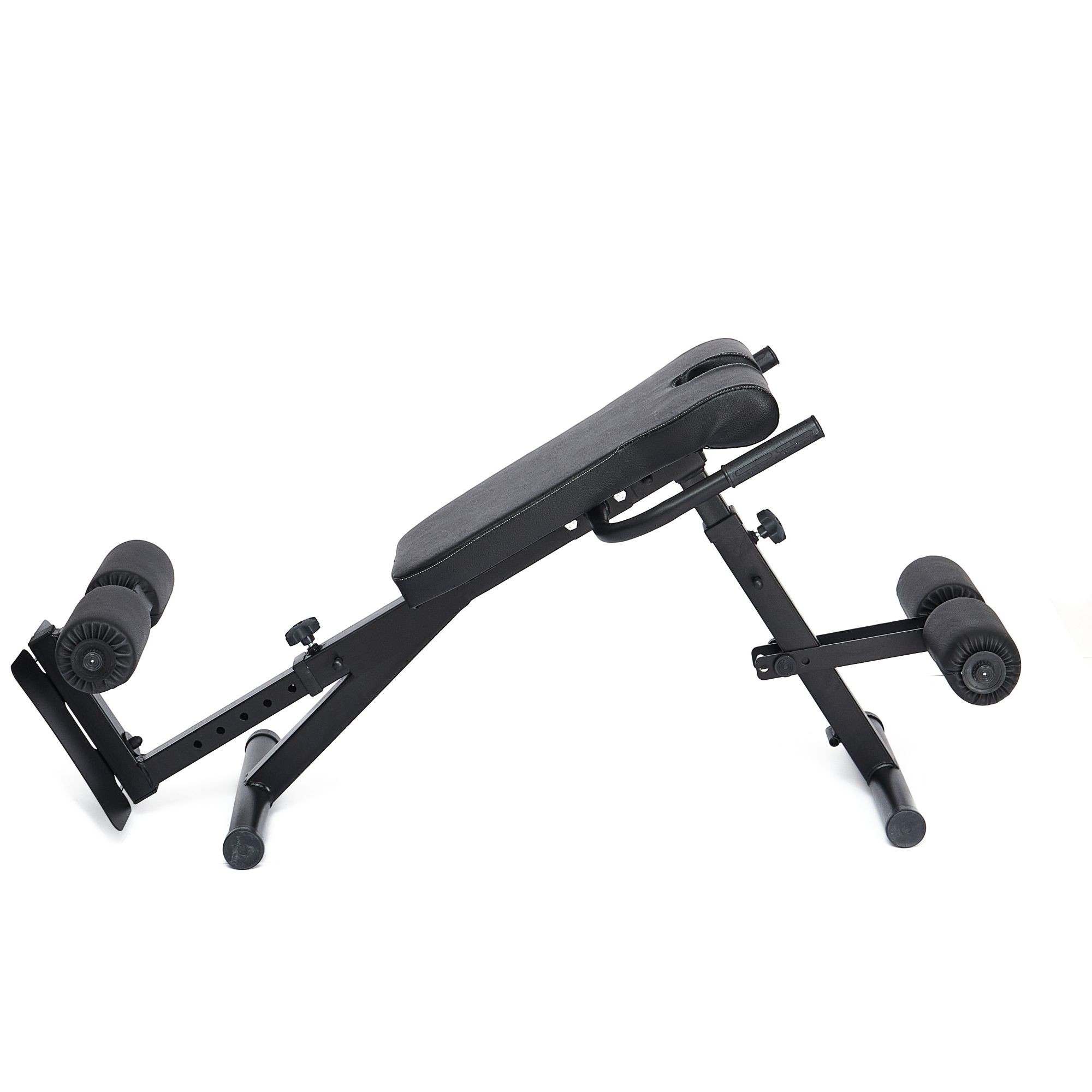 Скамья 2в1 для пресса и гиперэкстензии Domsen DS38 | Premium Fitness
