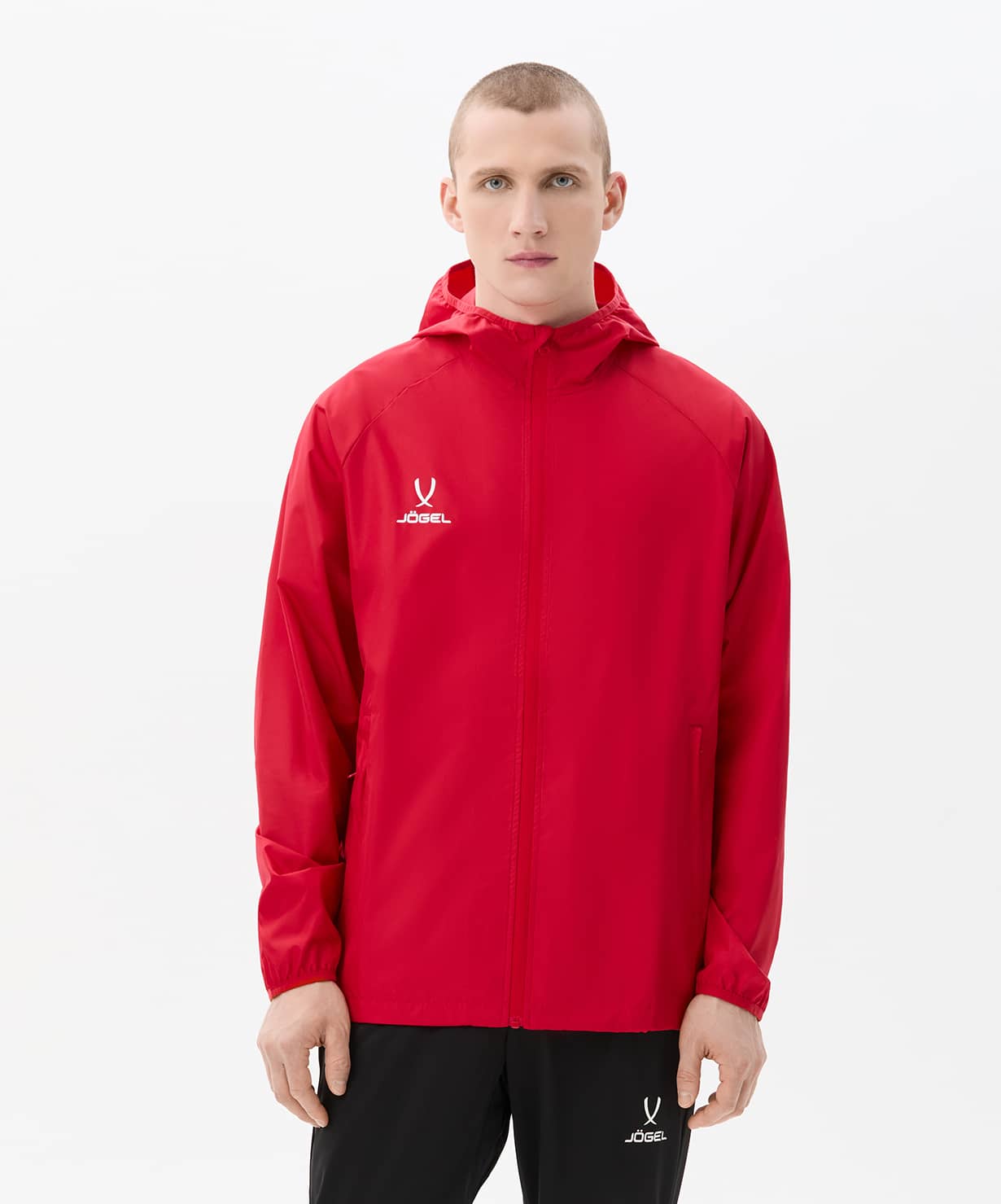 Куртка ветрозащитная Jogel CAMP Rain Jacket, красный