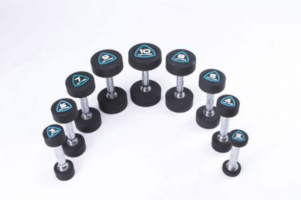 Гантели в уретане 4 кг Live Pro Studio Dumbbells LP8075-04
