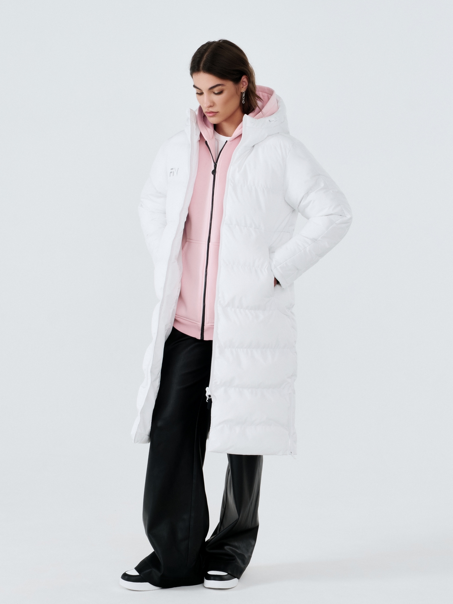 Пуховик FN Snowfall Long (Women) WFN4201001-100 White