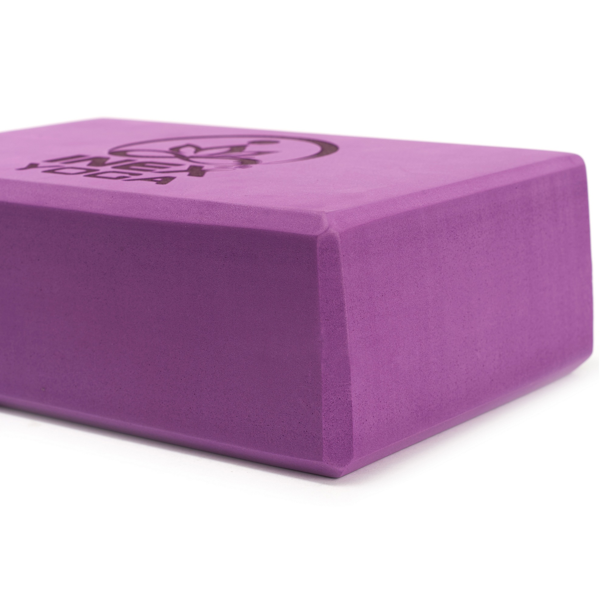 Блок для йоги 23x15x7см Inex EVA Yoga Block 3" YGBK3-PL сливовый