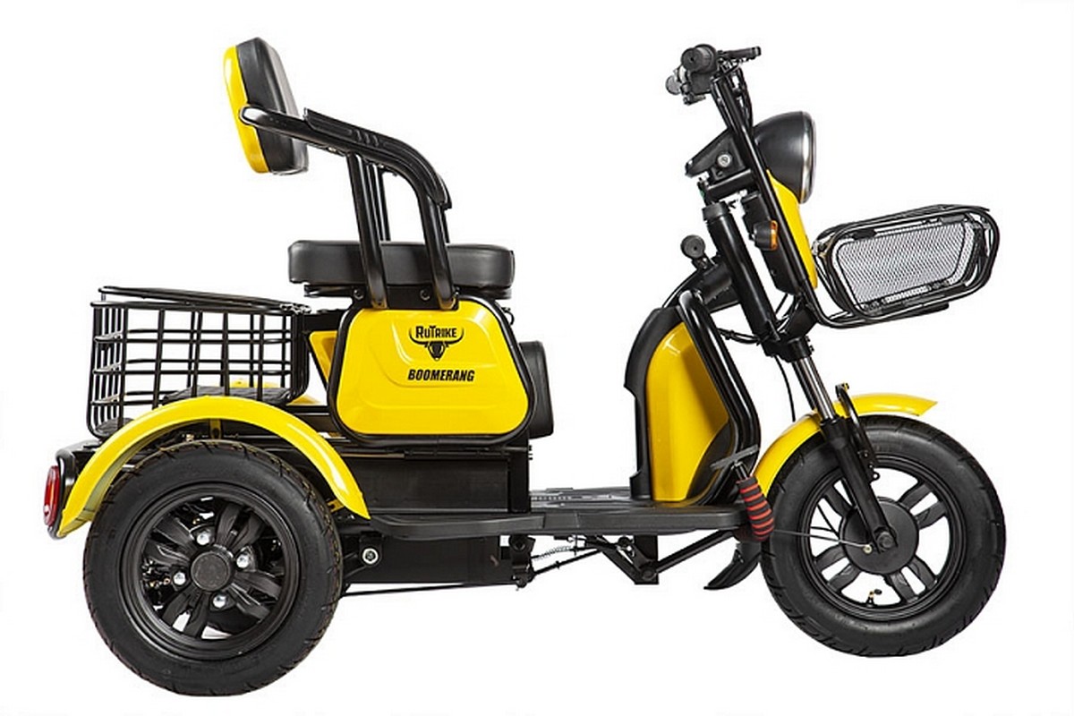 Пассажирский трицикл RuTrike Бумеранг 022656-2340 черный
