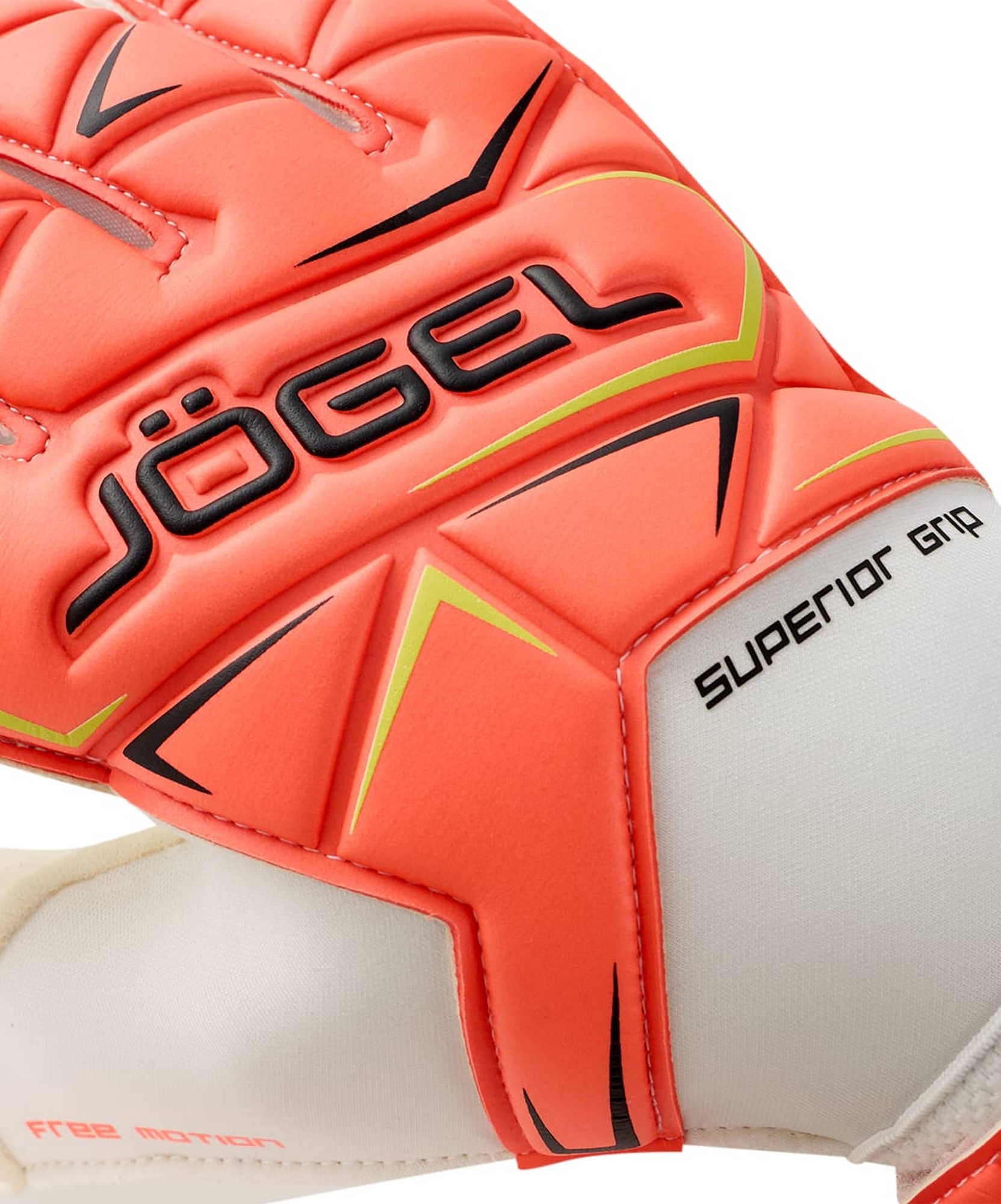 Перчатки вратарские Jogel Legend SL4 Roll Negative, коралловый