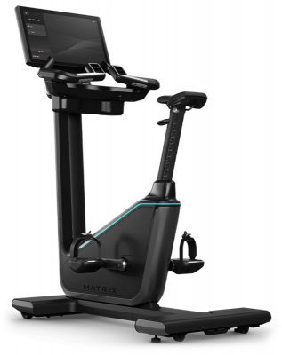 Вертикальный велотренажер Matrix Onyx с консолью Touch P1 CB 22"