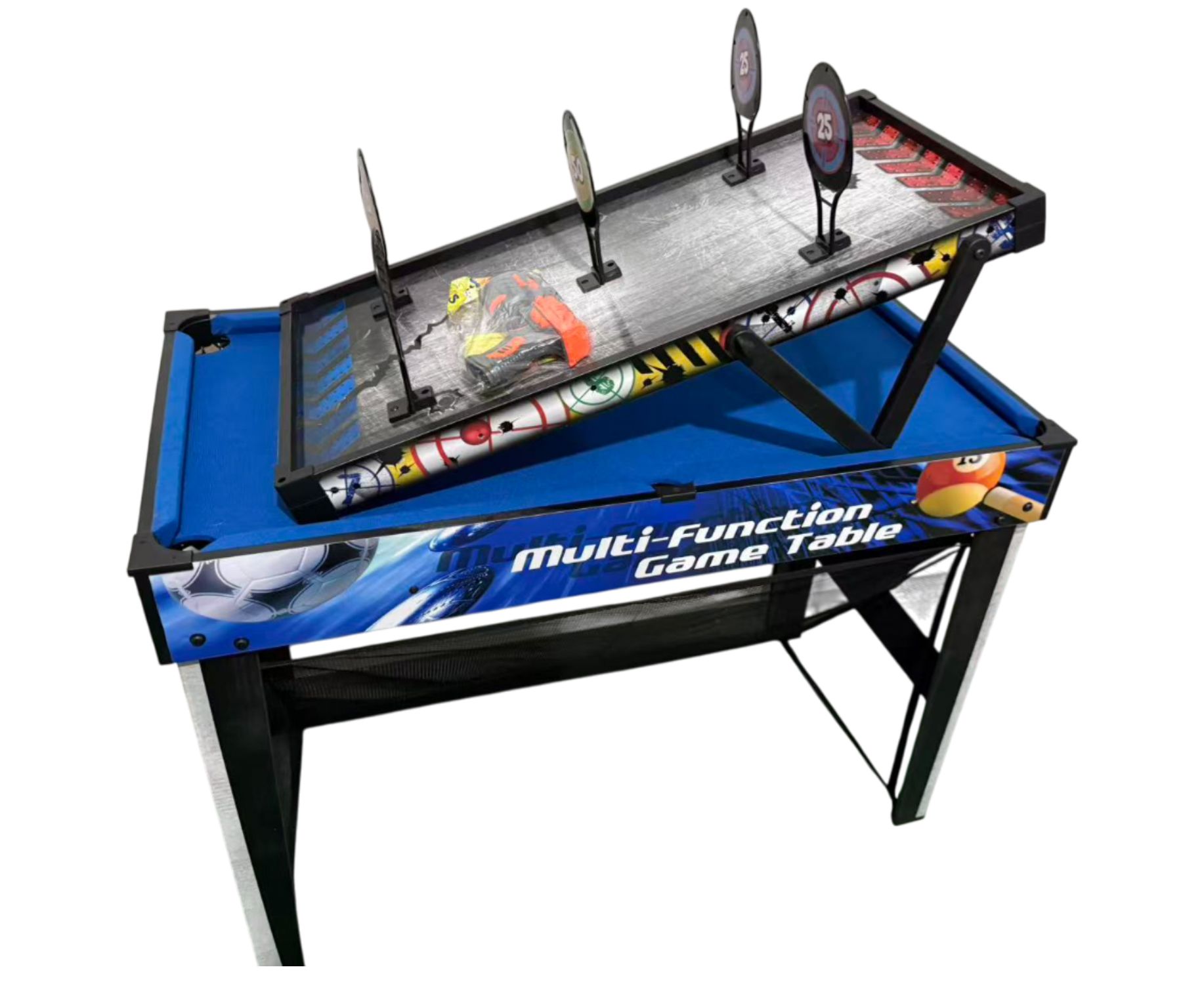 Игровой стол - трансформер 10 в 1, 40" 102x51 см DFC UY10185BL