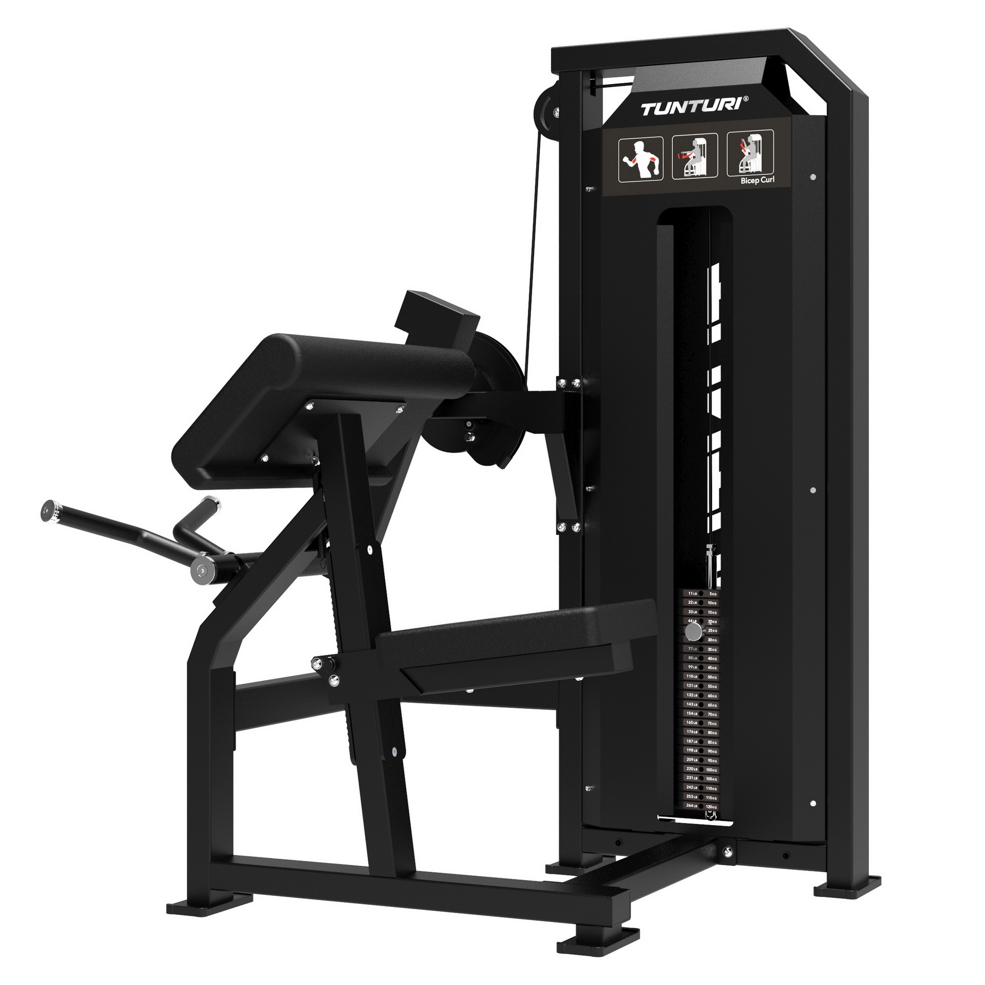 Tunturi Бицепс сидя 25PVS28000 | Premium Fitness
