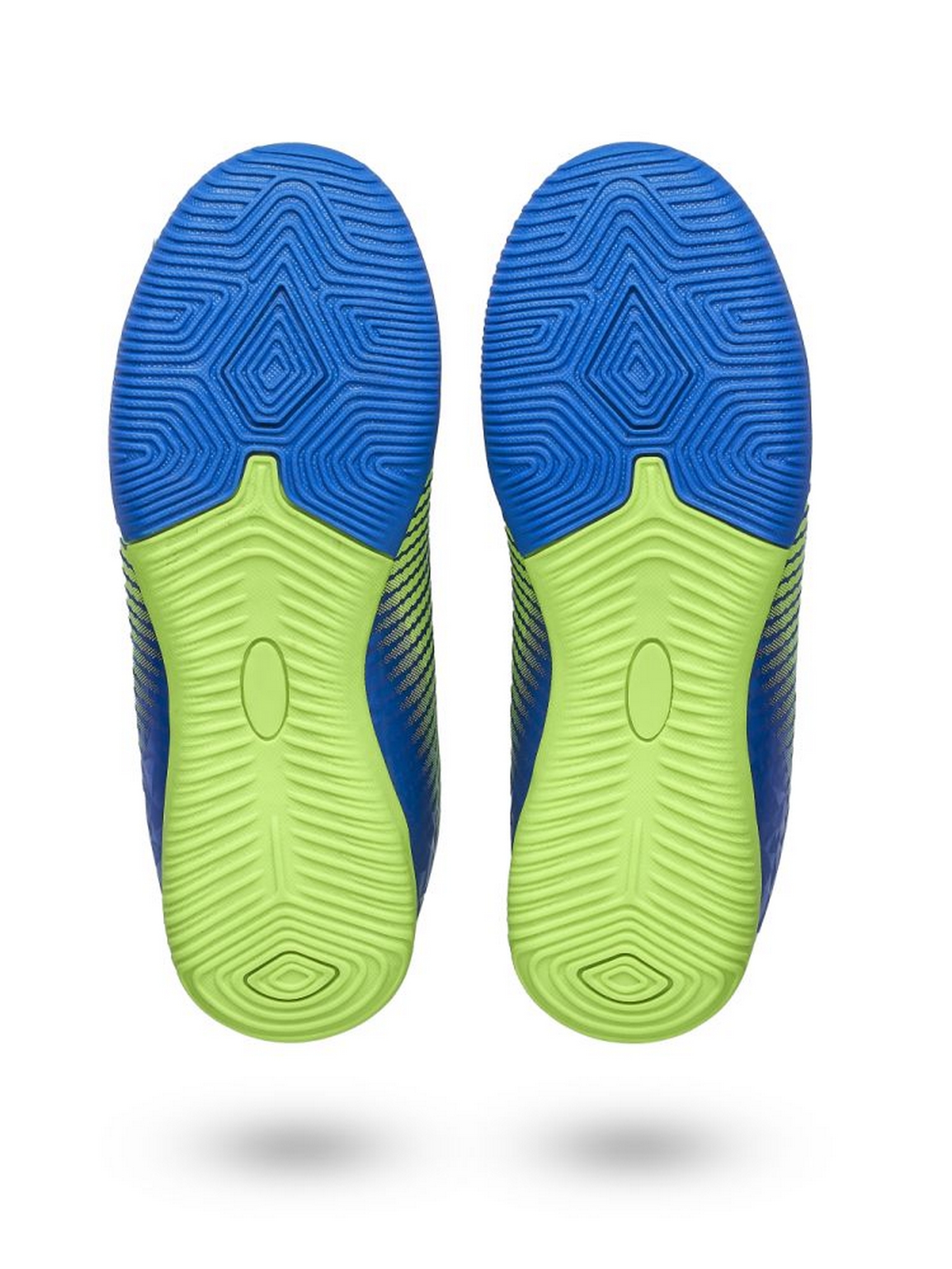Бутсы футбольные Atemi INDOOR KIDS SBA-006 синий\ярко-салатовый