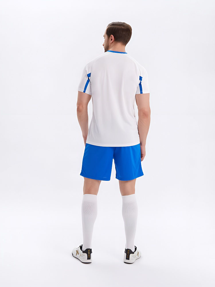 Футбольная форма Kelme Short-Sleeved Football Suit 8251ZB1002-100 White\Blue