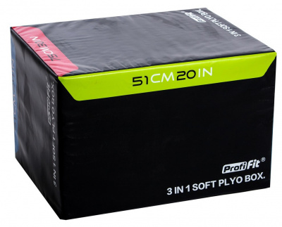Универсальный PLYO BOX 3в1 мягкий 50х60х75 см Profi-Fit
