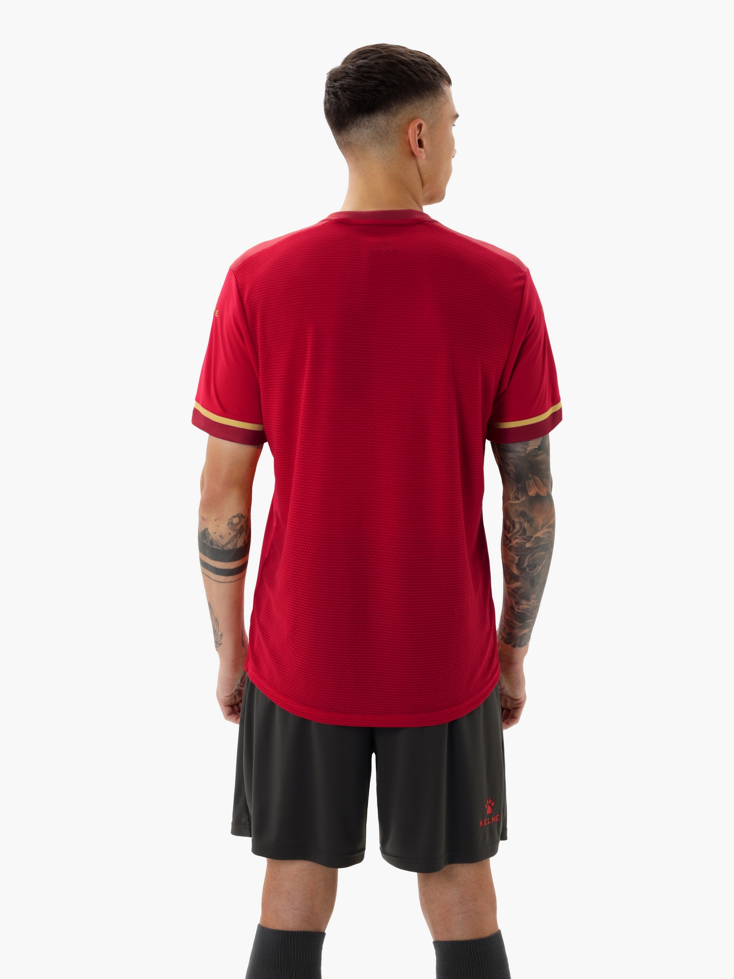 Футбольная форма Kelme Football Suit 8351ZB1158-667 Red\Dark Grey