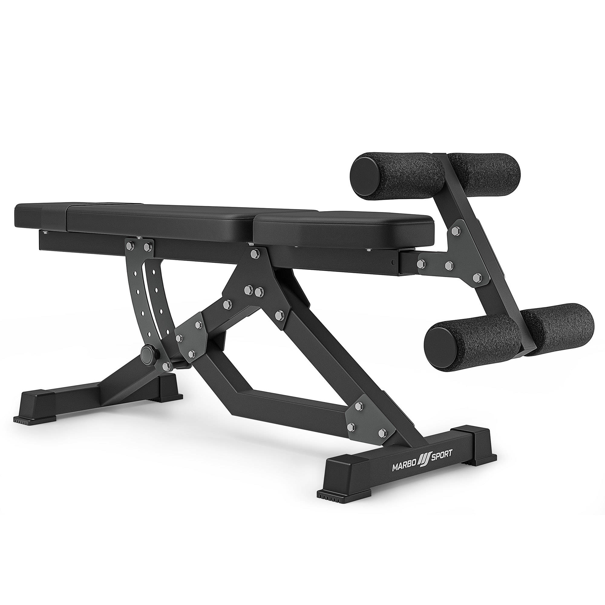 Скамья для Пресса Marbo MS-L110 2.0 с Регулируемым Углом Наклона | Premium Fitness