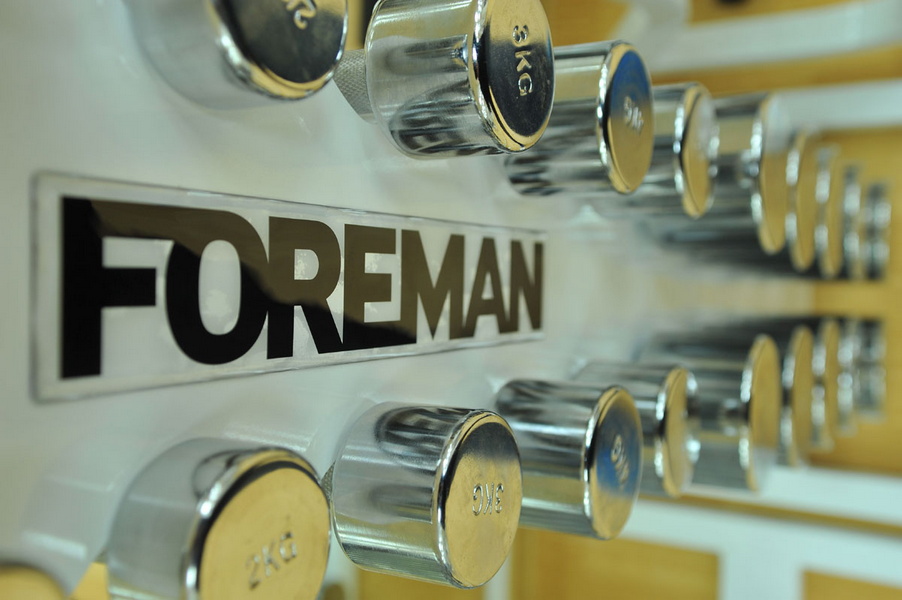 Хромированные гантели 20 кг Foreman FM\HCD-20KG пара
