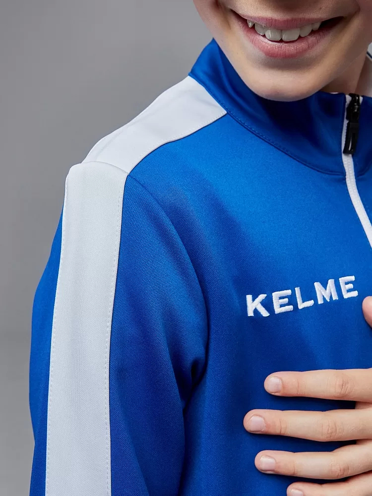 Детский спортивный костюм Kelme Tracksuit 3773200-409 Blue\Black