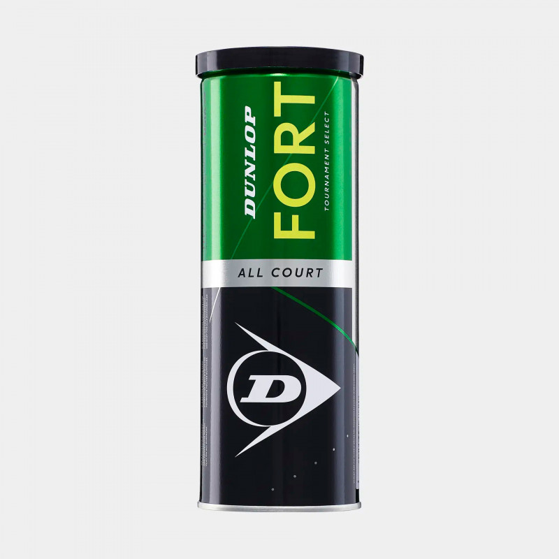 Теннисные мячи \3 мяча в банке\ 72 мяча в коробке\ пластиковые банкиTennis Life Dunlop Fort All Court 601605
